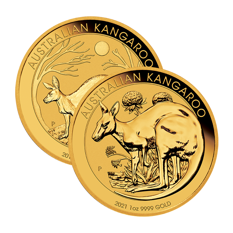 Känguru Nugget (Kangaroo) - Australien 1 oz Goldmünze - diverse Jahrgänge