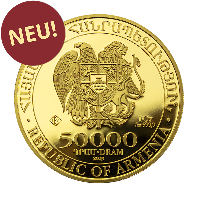 Arche Noah 2025 - Armenien 1 oz Goldmünze