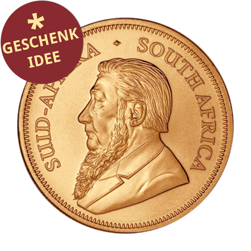 Krügerrand - Südafrika 1/10 oz Goldmünze