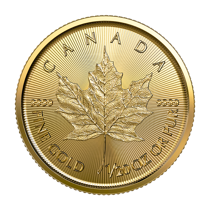 Maple Leaf - Kanada 1/20 oz Goldmünze