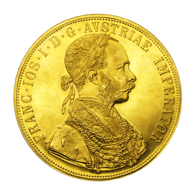 4 Dukaten - Goldmünze 13,76 g - Österreich 1915