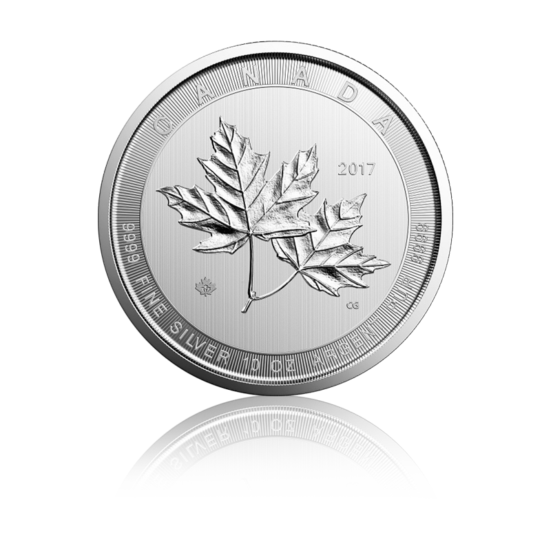 Magnificent Maple Leaf - Kanada 10 oz Silbermünze .9999 - vers. Jahrgänge