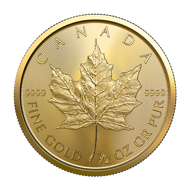 Maple Leaf - Kanada 1/2 oz Goldmünze