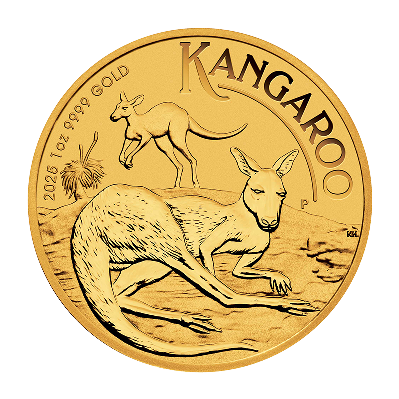 Känguru Nugget (Kangaroo) 2025 - Australien 1 oz Goldmünze