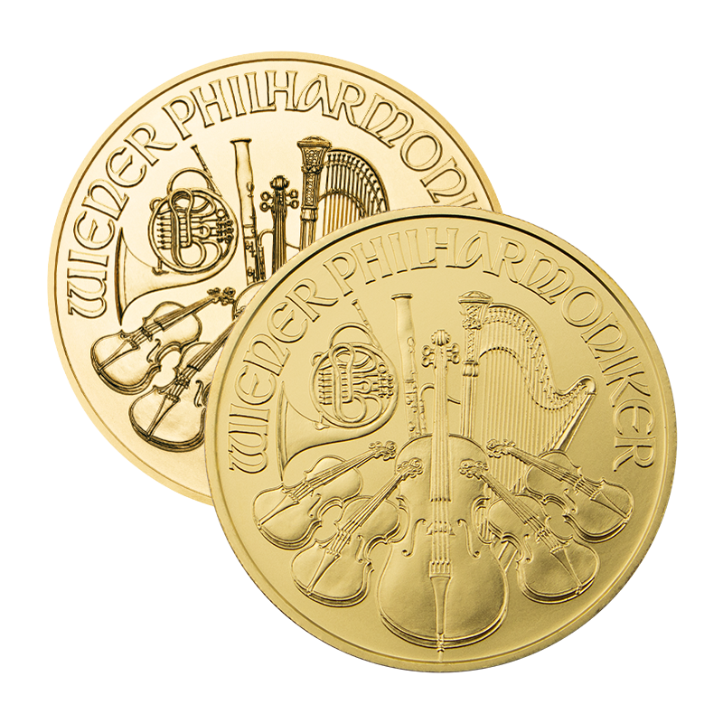 Wiener Philharmoniker - Österreich 1 oz Goldmünze diverse Jahrgänge