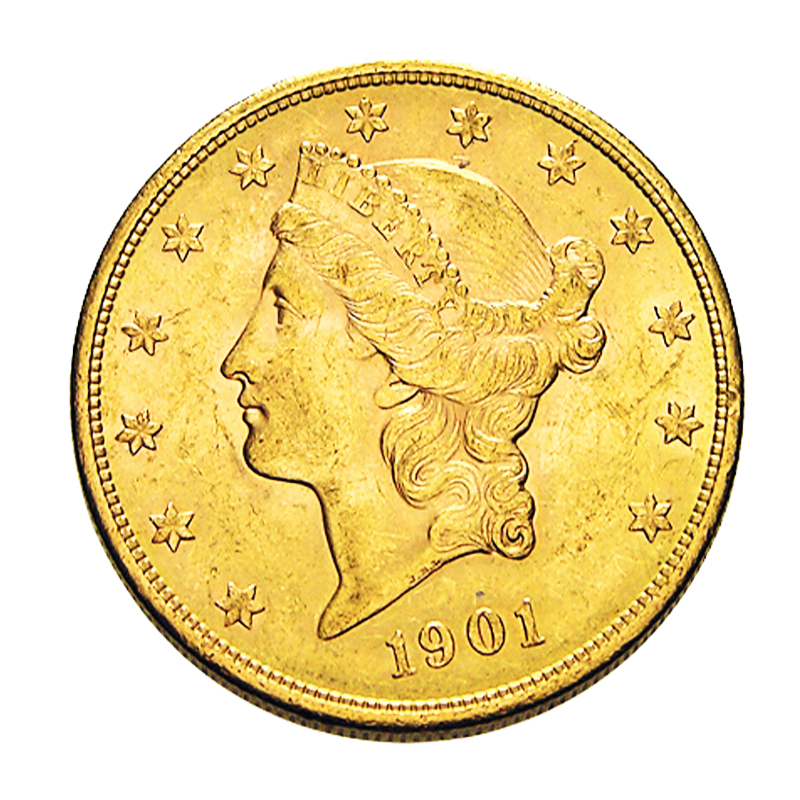 Liberty Coronet Head Double Eagle - USA 20 USD Goldmünze