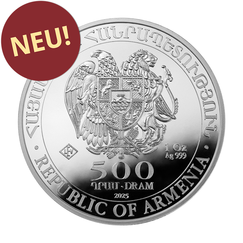 Arche Noah 2025 - Armenien 1 oz Silbermünze