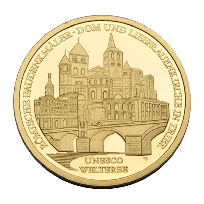 "Trier" 2009 - Deutschland 100 Euro 1/2 oz Goldmünze